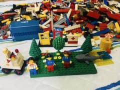 LEGO 올드 레고 블록 정크 제품 대량 4.9kg 파트 정리 판매
