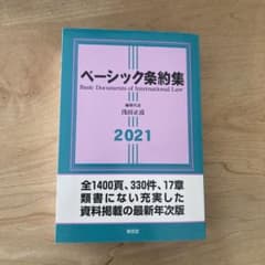 ベーシック条約集 2021のサムネイル