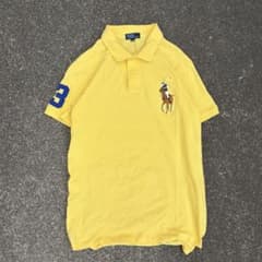 Polo Ralph Lauren 長袖ポロシャツ 短丈 y2k 00's ラルフローレン 長袖 ビッグポニー ポロシャツ 短丈 swag y2k