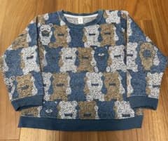 graniph 裏起毛トレーナー　100cm