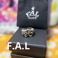 F.A.L トゥーファニーリング シルバー　トゥーフェイス F.A.L トゥーファニーリング シルバー トゥーフェイス - メルカリ