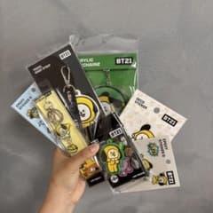BT21 CHIMMY キーホルダー マスコット セットのサムネイル