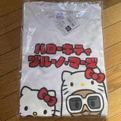 BRUNO MARS HELLO KITTY Tシャツ　Mサイズ　新品未開封 BRUNO MARS HELLO KITTY Tシャツ Mサイズ 新品未開封 - メルカリ