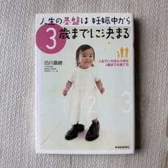 人生の基盤は妊娠中から3歳までに決まる : 人生でいちばん大切な3歳までの育て方のサムネイル