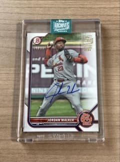 ジョーダン・ウォーカー 直筆サイン /99 2024 Topps - メルカリ