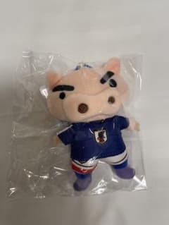 Crayon Shin-chan Japan National Soccer Team Plush Mascot Buriburi Zaemon