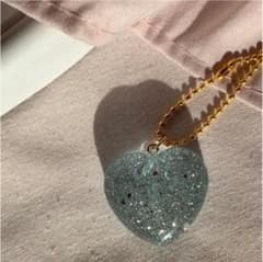 ぷっくりハート【レジン キーホルダー】のサムネイル