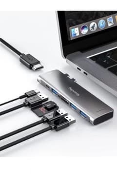 7️⃣ Macbook ハブ USB C ハブ 7-in-2 MacBook Proのサムネイル