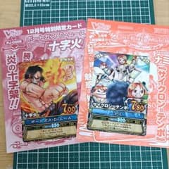 ONE PIECE ワンピースベリーマッチ ポートガス・D・エース ナミ 2枚