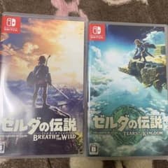 ゼルダの伝説 セット ブレス オブ ザ ワイルドとティアーズオブザキングダムのサムネイル