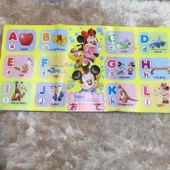 お風呂で使える！ディズニー英語シートと絵本のサムネイル