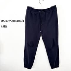 BARNYARD STORM ネイビー ジョガーパンツ 46 L相当 f714