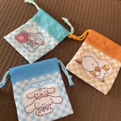 サンリオキャラクターズ 巾着袋 3種セットのサムネイル