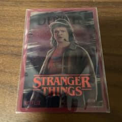 STRANGER THINGS DUSTIN 클리어 카드