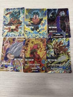 ドラゴンボールスーパーダイバーズ 11弾 サンプルカード 6枚のサムネイル