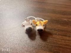 犬 フィギュア カプセルトイ 2点セットのサムネイル