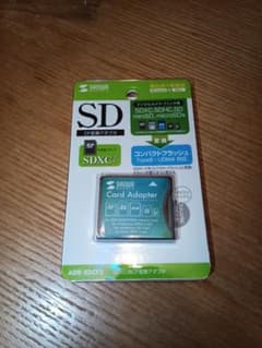 のーと様専用 サンワサプライ SDXC用CF変換アダプタ ADR-SDCF2のサムネイル