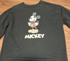 Disney ミッキーマウス スウェット ブラック Mのサムネイル