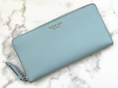 新品未使用ケイトスペード長財布水色のサムネイル