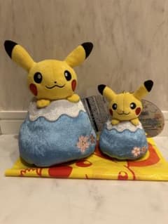 ［新品タグ付き］富士山　ピカチュウ　ぬいぐるみ　御殿場限定のサムネイル