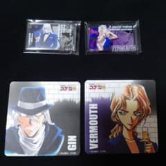 名探偵コナン展 アクリルブロック コースターセット① 【ジン・ベルモット】のサムネイル