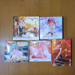 Desktop Cute ５体セット 　一花、二乃、白、後藤ひとり、御坂美琴