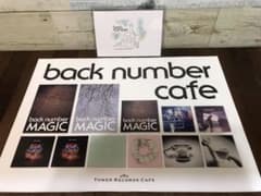 back number cafe 6月7日大阪♪ ポストカード ランチョンマットのサムネイル