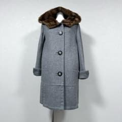 AGNONA アニオナ ミンクファー カシミヤコート - メルカリ