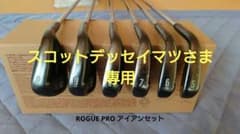 専用です。【レア】ローグプロ　アイアンセット　ブラックタイプ　5〜Pの6本セットのサムネイル