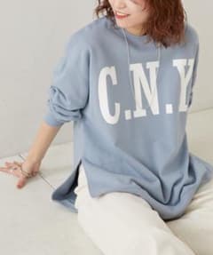 CIAOPANIC TYPY C.N.Y ロゴ スウェット ライトブルーのサムネイル