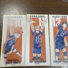 ハイキュー！！ 飾れるハガキ 　日向翔陽＆月島蛍＆山口忠のサムネイル