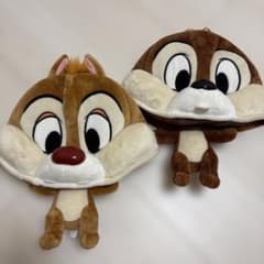 チップとデール ファンキャップ ぬいぐるみ 2点セットのサムネイル