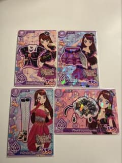 アイカツ！ 紫吹蘭 スパイシーアゲハ 4枚セットのサムネイル