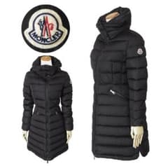 (ほぼ新品)MONCLER FLAMMETTE ロングダウンジャケット/ 9号のサムネイル