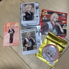 極楽湯　東京リベンジャズ　佐野万次郎　缶バッチ　ポラショットのサムネイル