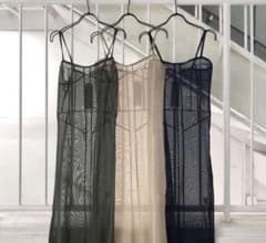 JUEMI tulle biker cami dress シアーキャミワンピースのサムネイル