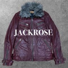 00s archive JACKROSEレザーシングルライダースジャケットy2k y2k jackrose japanese label レザージャケット 羊革 - メルカリ