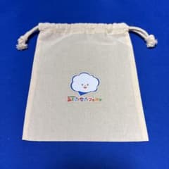 ポーチ　新品　コットン　巾着　ワクティ　TBS ポーチ