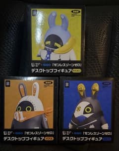 ゼンゼロ×GiGO デスクトップフィギュア　３種セット　＋　ノベルティ付き ゼンゼロ×GiGO デスクトップフィギュア 3種セット ＋ ノベルティ付き