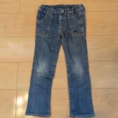 DOUBLE.B デニムロングパンツ 110サイズのサムネイル