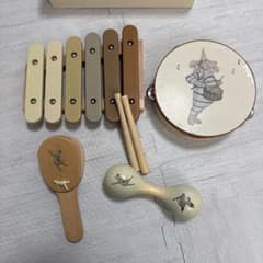 Konges Sloejd コンゲススロイド 木製楽器セット (箱なし)のサムネイル
