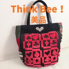新品] Think Bee!ビーランドパッチワークトランプトートバッグ