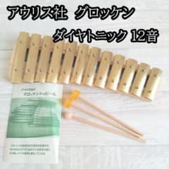 アウリス社 グロッケン ダイヤトニック12音 鉄琴 知育玩具 - メルカリ