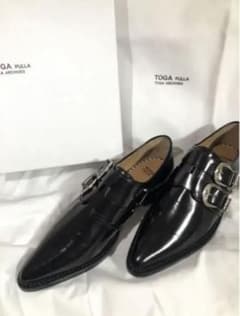 toga pulla ツーバックルウエスタンオックスフォードブーツのサムネイル