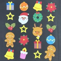 ＊クリスマス＊　冬　保育　壁面飾り　吊るし飾り　ガーランド　12月のサムネイル