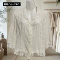 Rare all-lace blouse, Mori Girl style, antique look, size 46