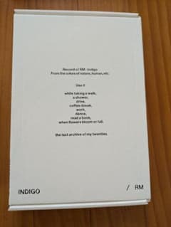 INDIGO / RM 音楽アルバムのサムネイル