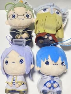 Funeral Frieren Mochipiko Mascot Vol. 2 Plush Toy Set of 4