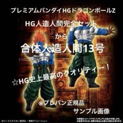 プレバンHGドラゴンボールZ 人造人間完全セットから（合体人造人間13号