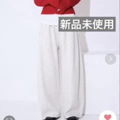 JEANASIS スウェットコクーンタックパンツのサムネイル